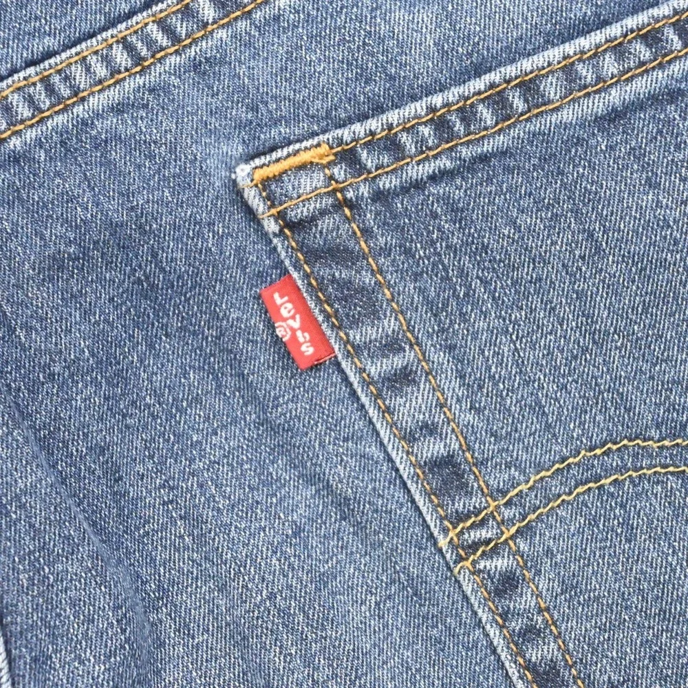 Levi's 514 Straight Fit Stretch Denim Blue Jeans Mens Size 40‎ x 30